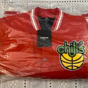 NEW LIMITED EDITION Chili’s Triple Dipper x Overtime Varsity Jacket  LARGE